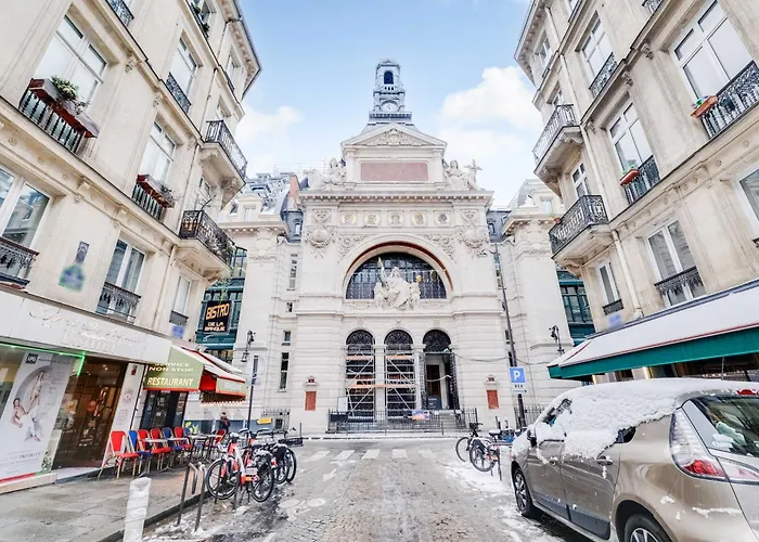 Charming A-c 2br-6p - Grand Boulevards Апартаменты